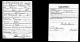 U.S. World War I Draft Card - Clement LeBlanc