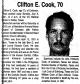 Obituary of Clifton Earl Cook