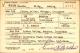 U.S. World War II Draft Card - Pennie Wills Adkins