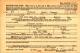 U.S. World War II Draft Card - Wilbert 'Bud/Slim' Clement