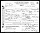 Birth Certificate for Clint Pershing Hamlin