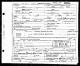 Death Certificate for Cluren Gibson