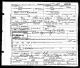 Death Certificate for Edwin Calloway 'Billy' Burkhalter