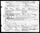 Death Certificate for Robert Shirley Miller