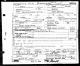Death Certificate for George Paul Benner