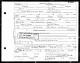 Death Certificate for Walter Earl Wilson, Sr.
