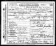 Death Certificate for Albert Pierce McIntyre