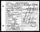 Death Certificate for Lydia Mabel Johnston Wagner