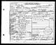 Death Certificate for Charlie William Martin 