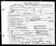 Death Certificate for Joyce Irene Lancaster Harrison