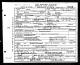 Death Certificate for James Alfred Hicks