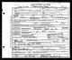 Death Certificate for Adolph George Hronek, Sr.