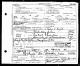 Death Certificate for Wallace Joseph Talbot