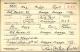 U.S. World War II Draft Card - Roy Arten Carr
