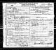 Death Certificate for Clifford Jacques Adrienne
