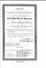 Marriage License of Charles Elanzo 'Chuck' Coldiron and Sally Ellen Townsend