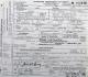 Death Certificate for John Carless Hamlin