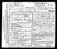 Death Certificate for Claudene May Crow