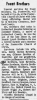 Obituary of Fount Dearing Brothers Obituary of Fount Dearing Brothers