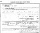 Marriage Record of Lue Allen Hunter and Laverne Thelma Crocker