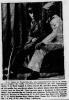 Pvt. Victor Abraham Frederick and Francis Azery Frederick, Jr. visiting parents