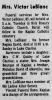 Obituary of Regina David LeBlanc