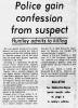Police gain confession from suspect
