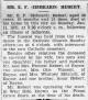 Obituary of Ebrard Fernest 'Hebrard' Hebert