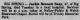Death Notice of Jackie Jocille Bennett Seay Death Notice of Jackie Jocille Bennett Seay