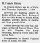 Obituary of Mary Frances Garrett Richey