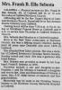 Obituary of Ella Rosa Sefcek Sebesta
