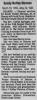 Obituary of Sandra Kay 'Sandy' Hafley Herman