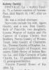 Obituary of Aubrey Guidry
