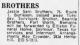 Obituary of Jessie Samuel 'Sam' Brothers