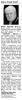 Obituary of Harry Floyd Scott