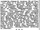 Obituary of James Dallas Andrus
