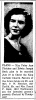 Marriage Announcement of Edwin Joseph 'Eddie' Beck and Patsy Ann Fletcher