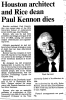 Obituary of Paul Atherton Kennon, Jr.