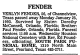 Obituary of Verlyn Fender