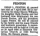 Obituary of Dean Lee Fenton