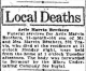 Obituary of Artie Marvin Brothers