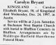 Death Notice of Carolyn Elizabeth Whatley Bryant Death Notice of Carolyn Elizabeth Whatley Bryant