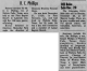 Obituary of Robert Clarence Phillips
