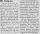 Obituary of Antone Leon Rosprim Obituary of Antone Leon Rosprim