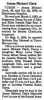 Obituary of James Michael 'Mike' Clark
