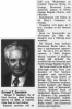 Obituary of Ernest Thurman Sanders Obituary of Ernest Thurman Sanders