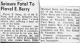 Obituary of Flavel Elliott Berry