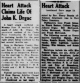 Obituary of John Karel Drgac