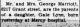 Birth Announcement of Gail Lynn Marriott