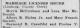 Marriage License Announcement of Albert Russell Richey, Jr. and Mary Frances Garrett